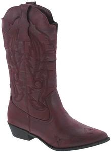 Женские ковбойские сапоги Cimmaron из искусственной кожи Coconuts от Matisse Coconuts By Matisse, бордовый