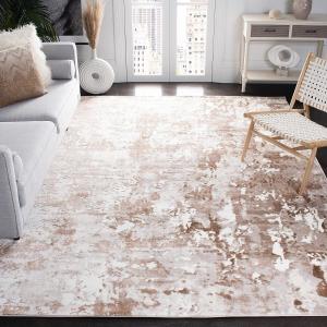 Ковер SAFAVIEH, 275 x 366 см, Skyler Collection Grey / Brown SKY562B современный абстрактный без ворса для гостиной спальни столовой домашнего офиса