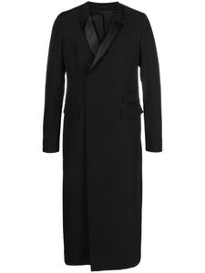 SAPIO двубортное пальто миди, черный