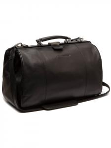 Дорожная сумка Texel Weekender, кожа, 42 см, черного цвета The Chesterfield Brand