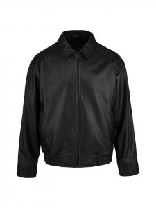 Trueprodigy Черная кожаная куртка Пекка