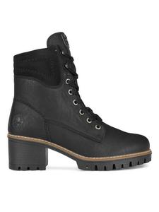 Ботильоны на блочном каблуке Rieker, черный