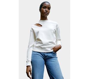 Женская толстовка Bartlett с вырезами Marcella, Off white