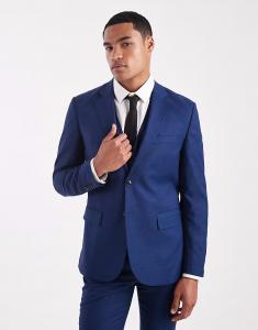 Пиджак супертонкого цвета синего цвета Jack & Jones