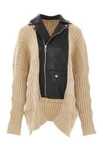 Вязаный кардиган NAEMI Knit Cardigan, бежевый