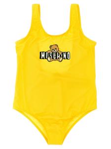 Слитный купальник "Moschino Teddy Bear" MOSCHINO KID TEEN, желтый