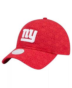 Женская красная шапка New York Giants Smiley 9TWENTY Adjustable New Era