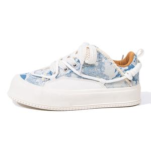 Feiyue Нескользящие износостойкие низкие кроссовки для скейтбординга женские светло-синие