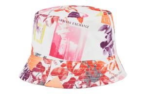 ARMANI EXCHANGE Хлопковая пляжная шляпа унисекс разноцветная, Multicolor