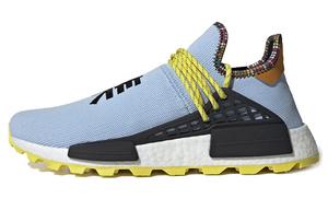 Кроссовки Pharrell Williams x Adidas Originals NMD Hu Pharrell Inspiration Pack Clear Sky, мультиколор (размер RU 43)