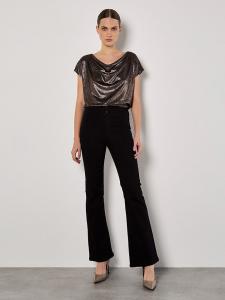 Apricot Черная блузка