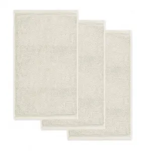 Полотенца для гостей Superwuschel Набор полотенец для гостей с бордюром, 100% хлопок премиум-класса, мягкие Möve, Nature