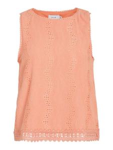 VILA Топ в цвете Salmon
