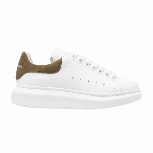 Кроссовки Alexander McQueen Alexander McQueen Wmns Oversized Sneaker 'White New Khaki', белый