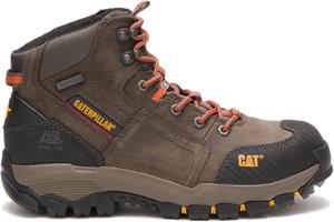 Мужские ботинки Cat Footwear Navigator Mid 15 см водонепроницаемые с стальным носком, серый