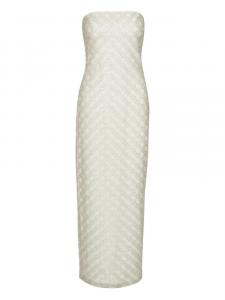 Платье с пайетками ROTATE BIRGER CHRISTENSEN, белый