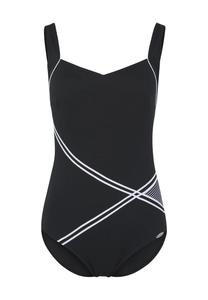 Купальник в полоску женский SUNFLAIR, цвет Schwarz Weiss