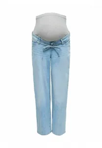 Прямые джинсы olmgianna ballon schnitt Only Maternity, Light Blue Denim
