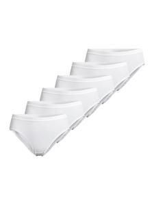 Conta Белые тонкие ребристые трусики-миди