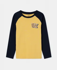 Детская футболка с длинным рукавом реглан Kids El Corte Inglés, желтый