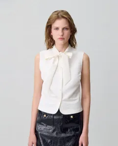 Рубашка без рукавов для женщин Claudie Pierlot, белый