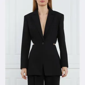 Элегантная сонная куртка узкого кроя Hugo, черный