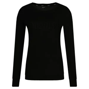 Сверху пижама обычного кроя. Dkny, черный