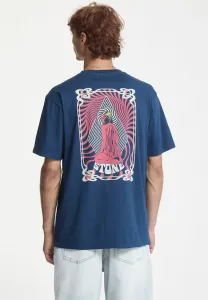 Футболка с принтом psychback Volcom, Cosmic Blue