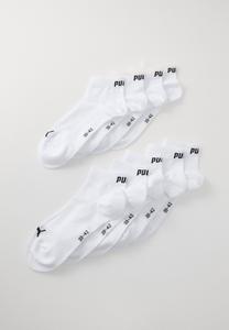 Носки Puma QUARTER PLAIN UNISEX 9 PACK, White