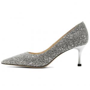 Туфли на тонком каблуке высотой 6,5 см, женские NINE WEST, Silver