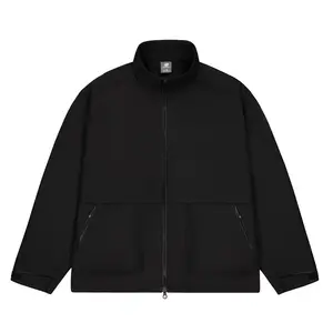 New Balance Серая куртка унисекс черная, Black-BK