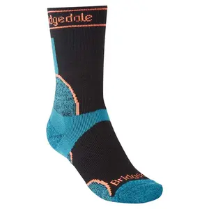 Носки Bridgedale Midweight T2 Merino Sport Crew, черный