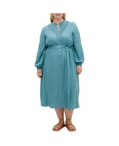 Женское платье Mysteria больших размеров CITY CHIC, French blue