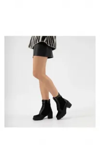 Ботильоны на платформе Wojas, Black