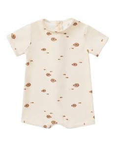 Rylee + Cru Collective Короткий цельный купальник, цвет multi