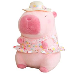 Летняя капибара плюшевая кукла высота 25см/35см/45см Tranquility and elegance