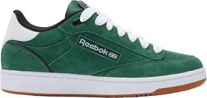 Мужские кроссовки Reebok низкие, белый/черный/зеленый/темно-зеленый