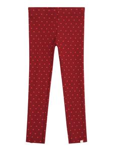 Узкие леггинсы Only Mini KMGTRINNY, Wine Red/Bright Red