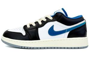 Баскетбольные кроссовки Air 1 Little Slam Dunk с низким верхом для детей и подростков Jordan, черный