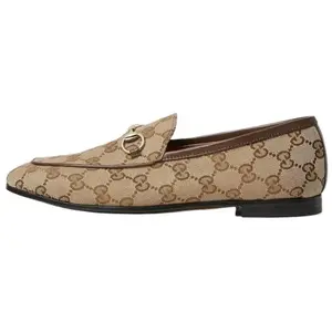 Женские Лоферы Jordaan Slip On GUCCI, Коричневый
