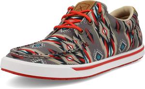 Ботинки Twisted X Men's Work Chukka Driving Moc, с мягким и стальным носком, красный