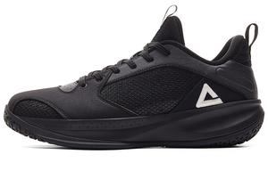 PEAK Баскетбольные кроссовки Lan Qie мужские, низкие, полностью черные