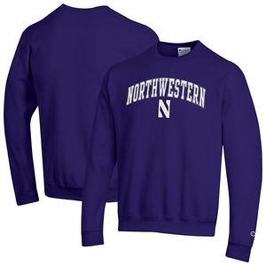 Мужской фиолетовый свитшот Northwestern Wildcats с арочным логотипом Champion