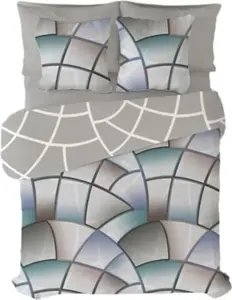 Пододеяльник Pierre Cardin Lucas Grey 144 нити 220 x 230 см pierre cardin