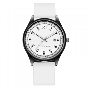 361° Часы с кварцевым механизмом и силиконовым ремешком, унисекс, разноцветный циферблат