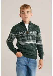 Джемпер We Fashion, Dark Green