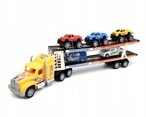 Эвакуатор с автомобилями разных цветов Midex