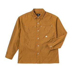 Lee Мужская рубашка коричневого цвета