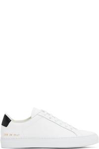 Белые ретро-классические кроссовки Common Projects