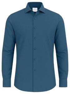 Рубашка делового кроя Slim Fit Vercate No. 28, синий